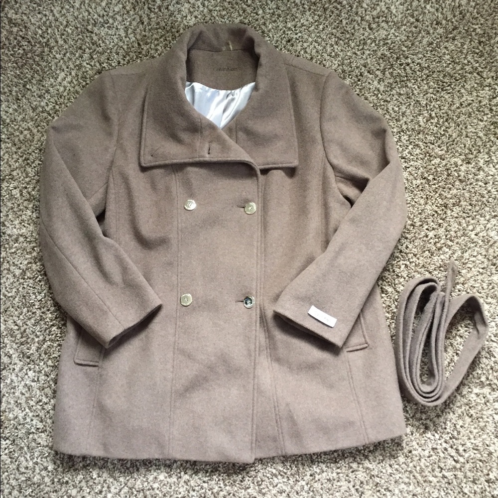 Calvin Klein Wool Pea Coat